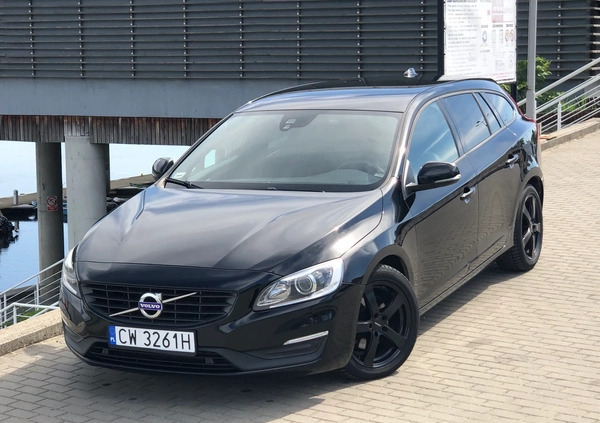 Volvo V60 cena 45900 przebieg: 285000, rok produkcji 2015 z Włocławek małe 667